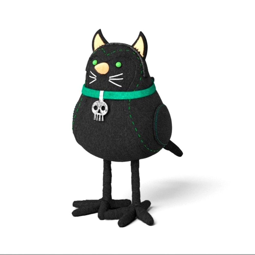Featherly Friend Cat Bird Figurine "Shady", Target Hyde and EEK 2025 Collection